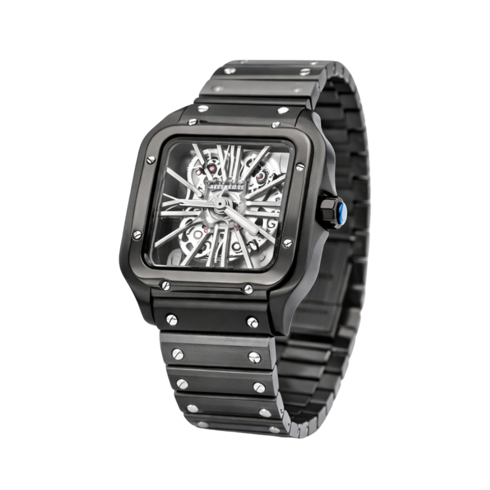 Cartier Watch | Santos de Cartier Full Black Version