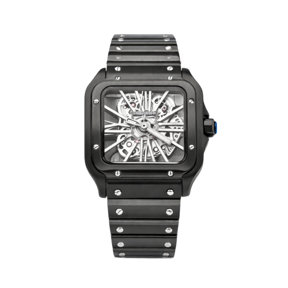 Cartier Watch | Santos de Cartier Full Black Version