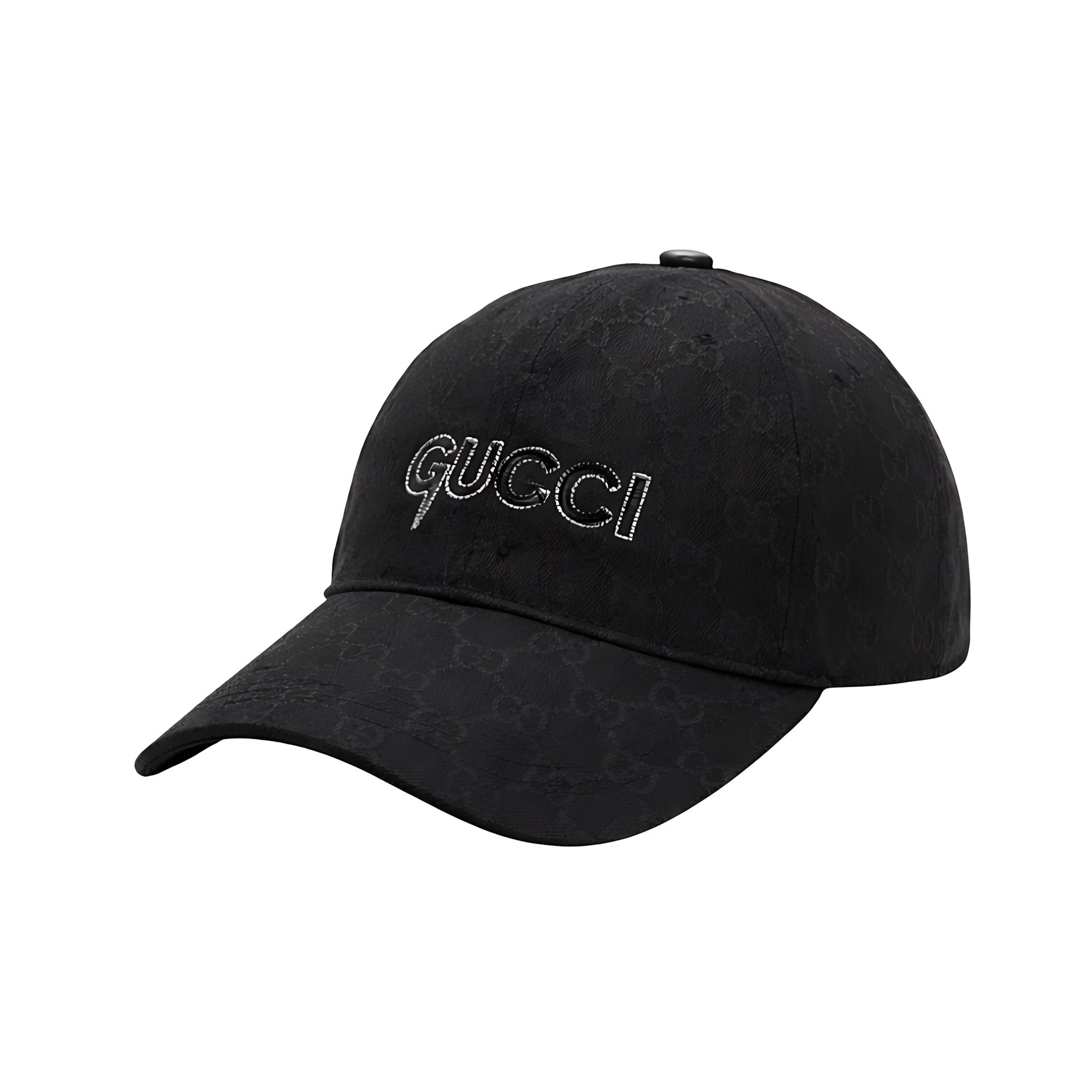 Gucci Logo Canvas Logo - Black - View 1