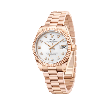 Rolex | Datejust 28 Diamond White Dial