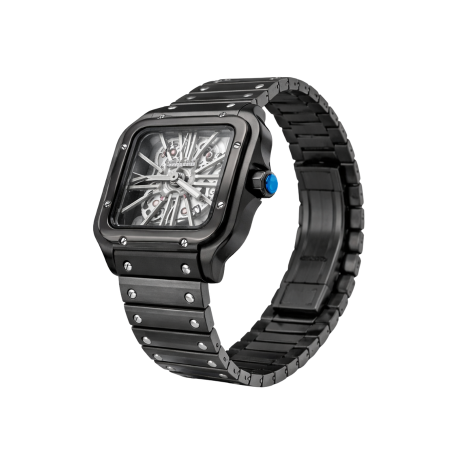 Cartier Watch |  Santos de Cartier Full Black Version