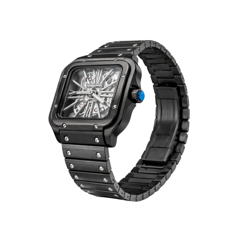 Cartier Watch |  Santos de Cartier Full Black Version