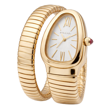 Bvlgari Watch | Serpenti Tubogas Golden Bracelet