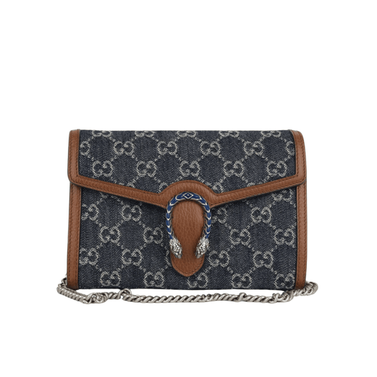 Gucci | Dionysus Wallet On Chain In Blue - Free & Fast UAE Shipping
