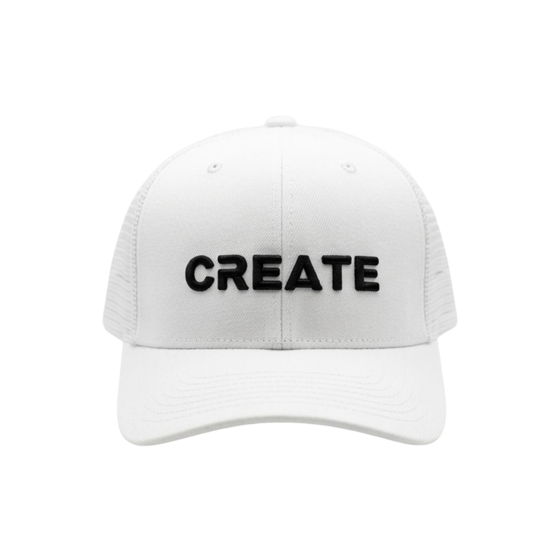 Create Cap | Trucker White - View 1