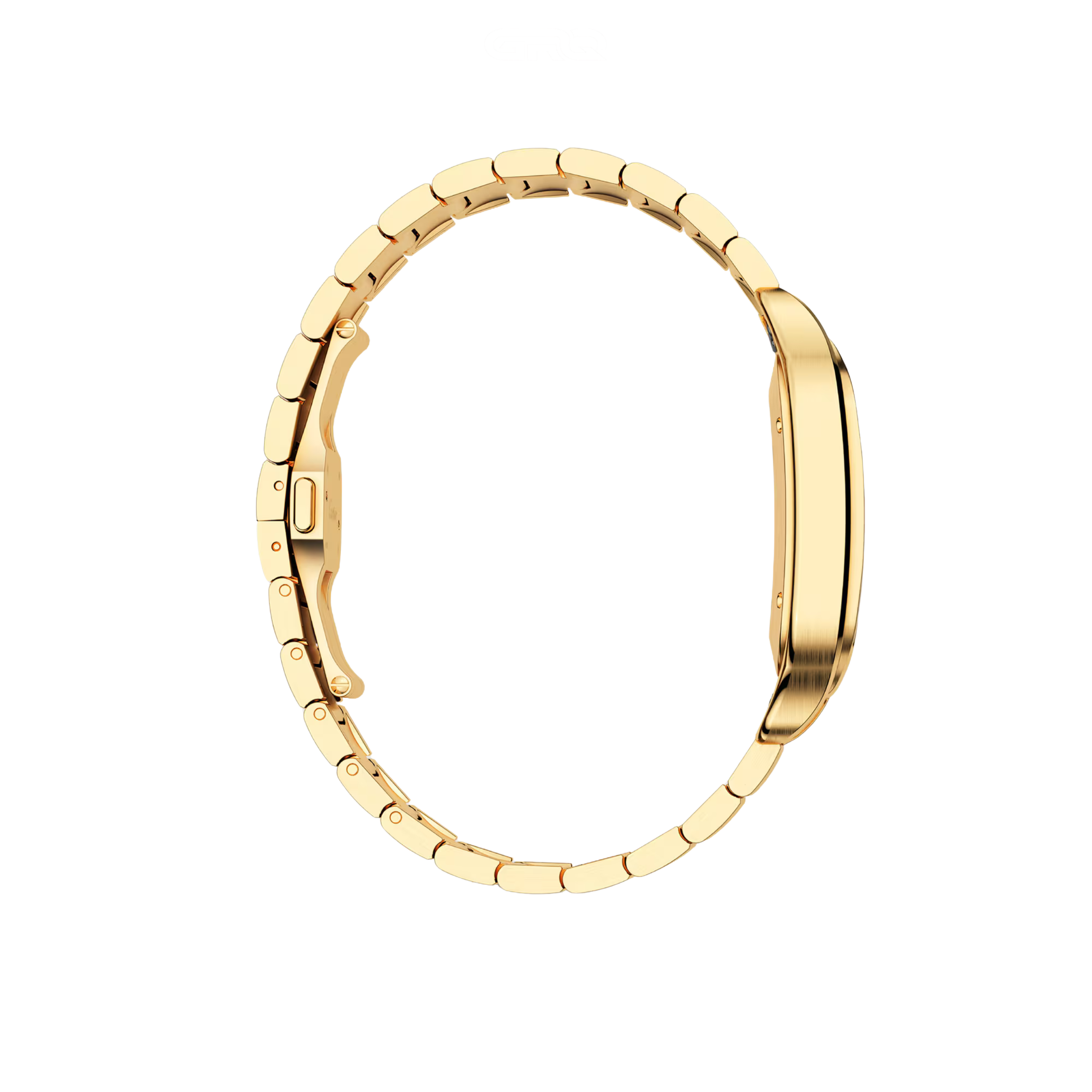 Cartier Watch | Santos de Cartier Gold-Tone Black Dial