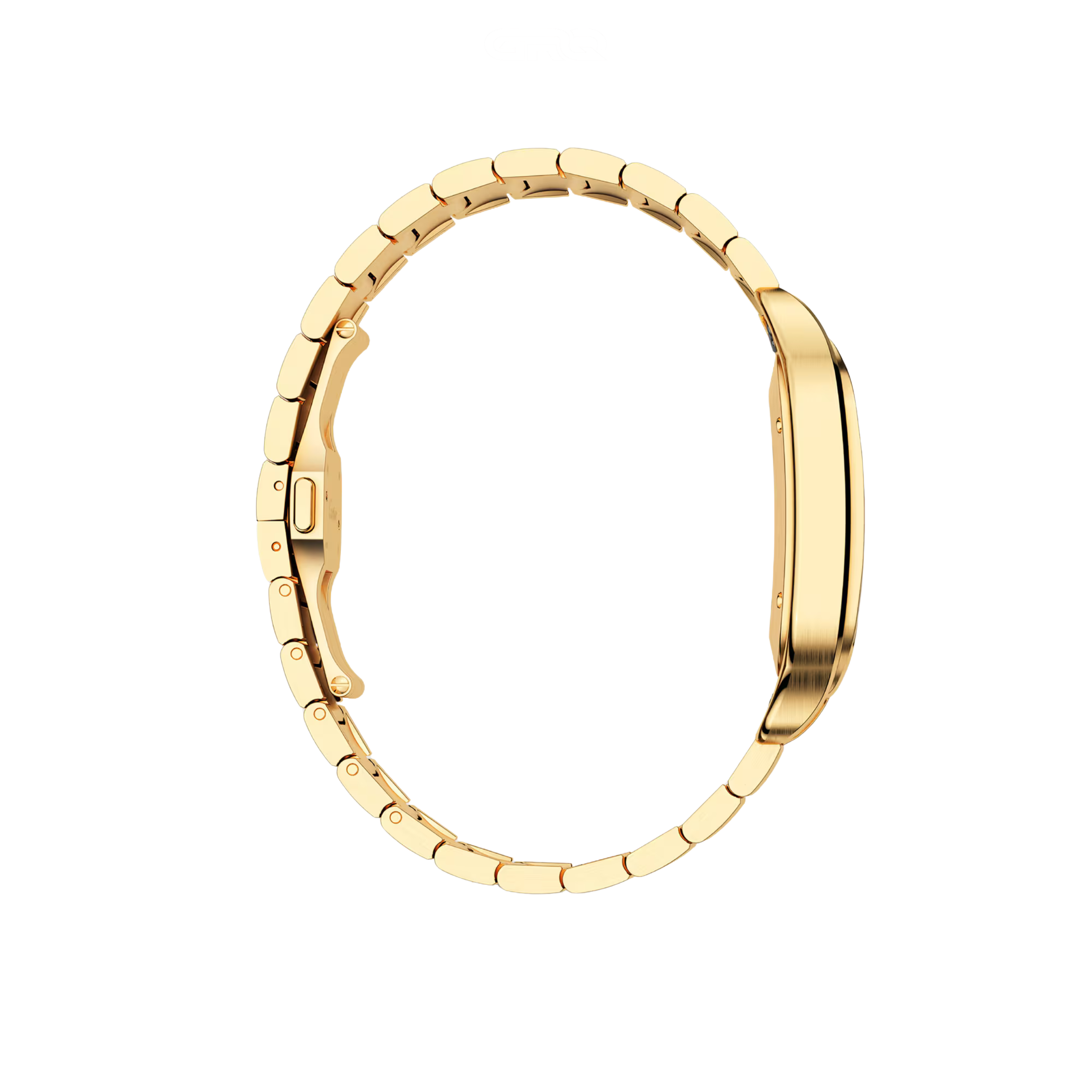 Cartier Watch | Santos de Cartier Gold-Tone Black Dial
