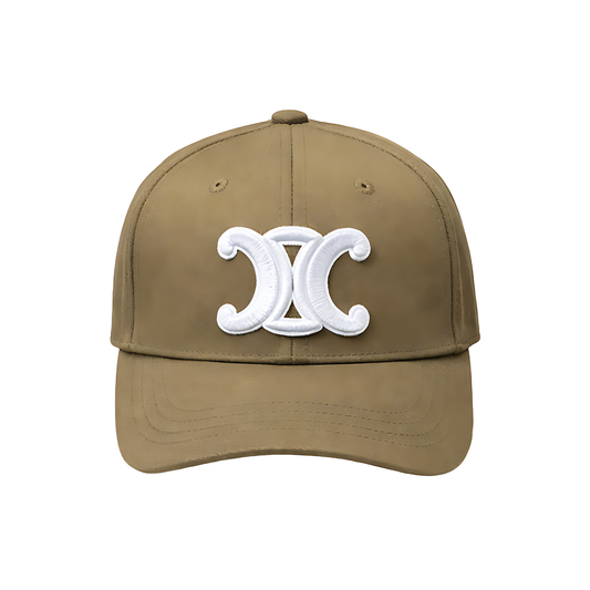 Celine Cap | Brown Khaki - View 1