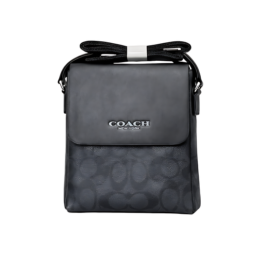 Coach Crossbody Bag | Black Leather - View 1