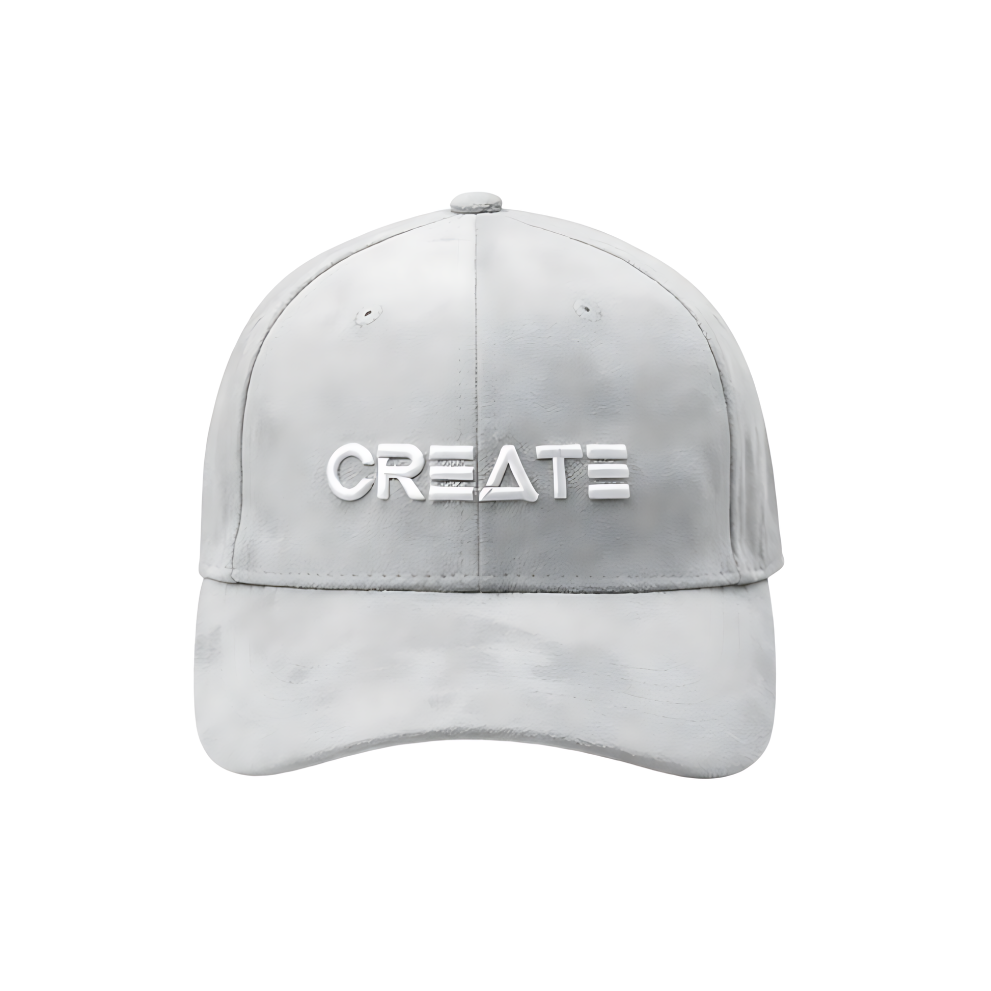 Create Cap | White Grey Shade - View 1