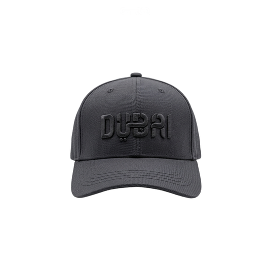 Dubai Cap | Baseball Black - View 1