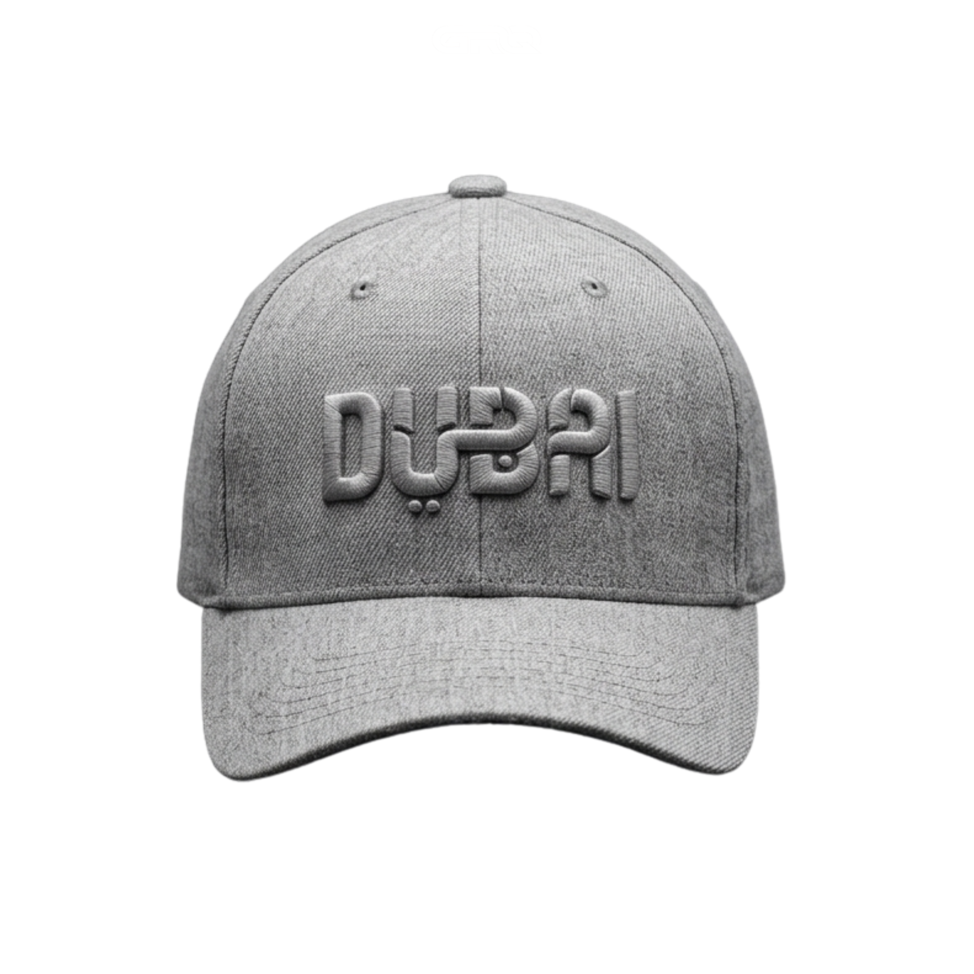 Dubai Cap | Baseball Grey - View 1