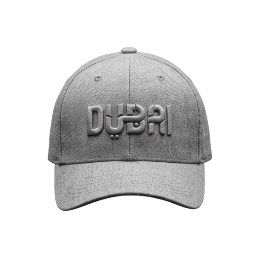 Dubai Cap | Baseball Grey - View 1