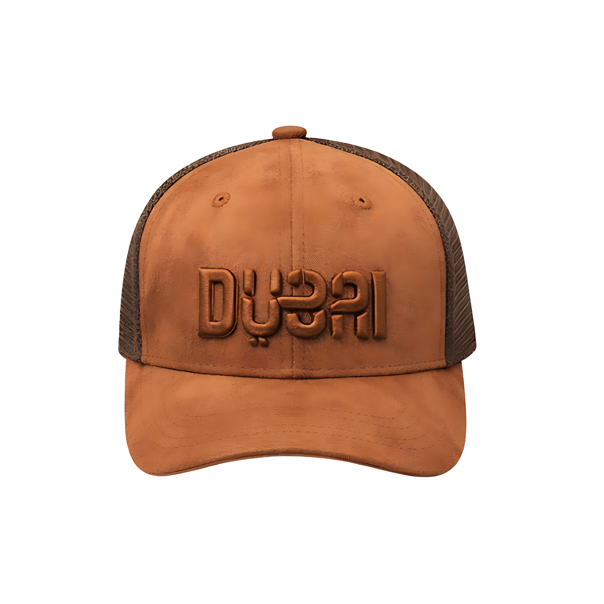 Dubai Cap | Brown Logo - View 1