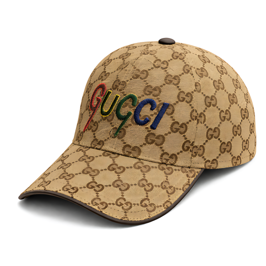 Gucci GG Logo Canvas - Brown - View 1