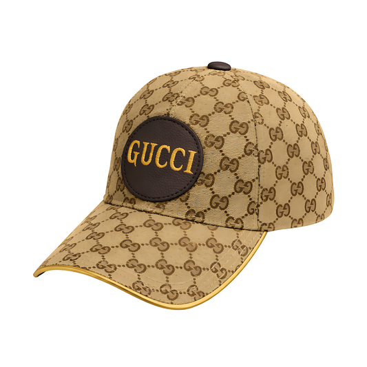 Gucci GG Logo Cap - Brown - View 1