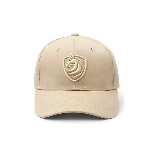 Horse Cap | Logo Beige - View 1