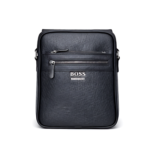 Hugo Boss Bag | Hugo Boss Leather Black - View 1