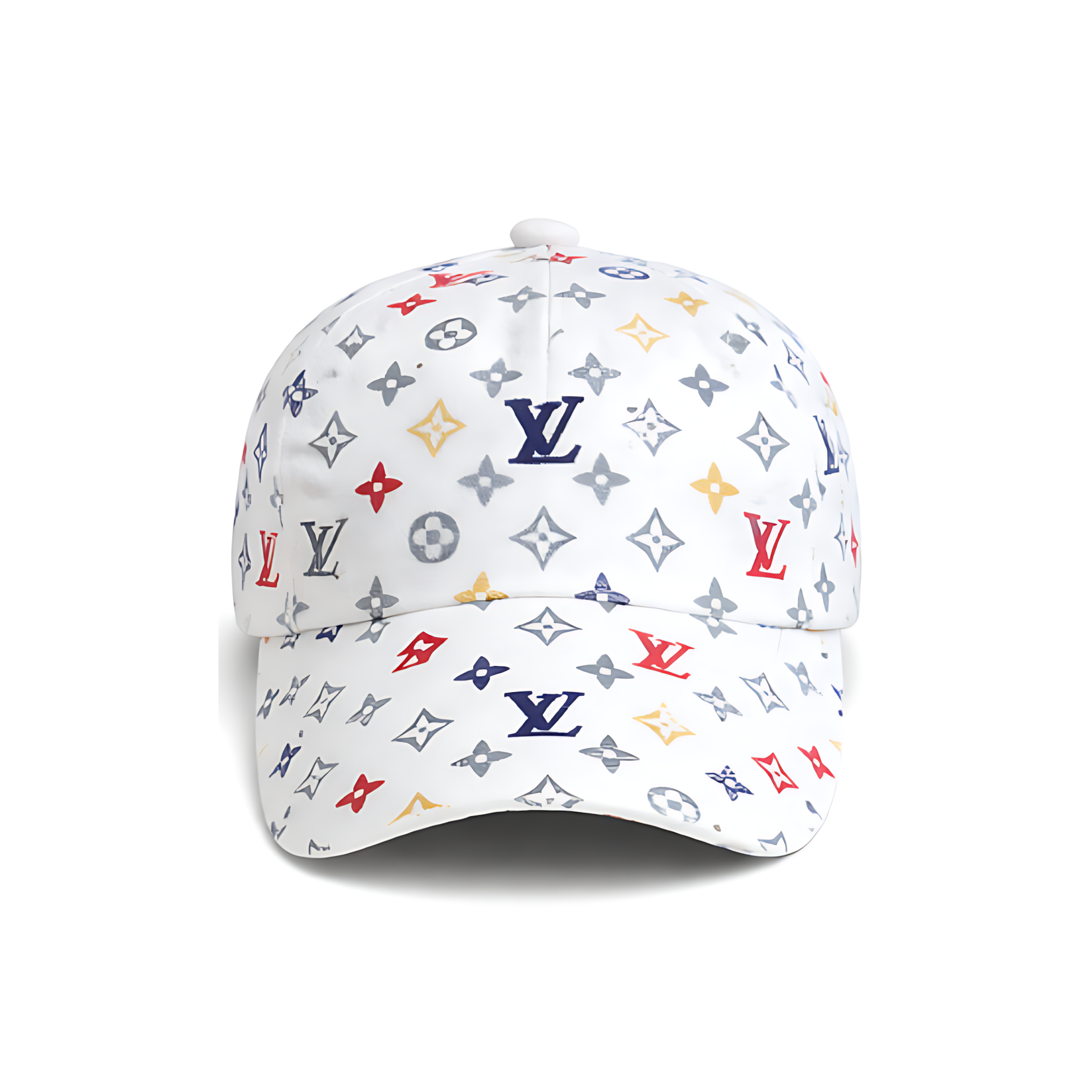 LouisVuitton LV Multi Blue Monogram - White - View 2