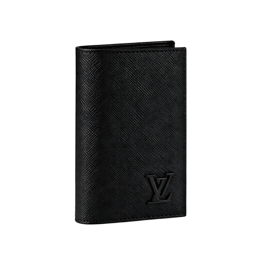 Louis Vuitton Wallet | Louis Vuitton Black Leather Design - View 1