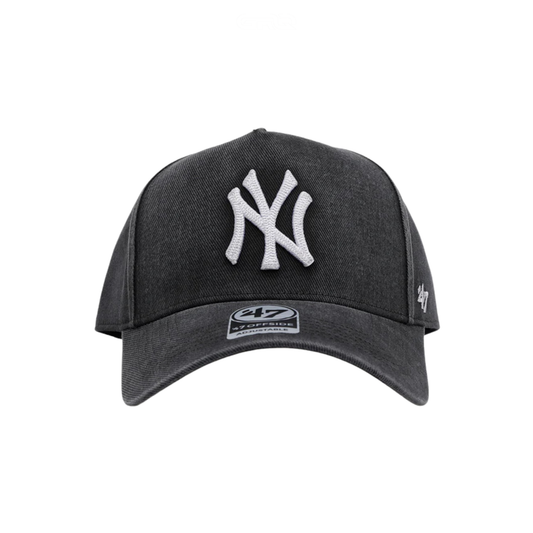 New Era Cap | 9FORTY Melton Yankees Black - View 1