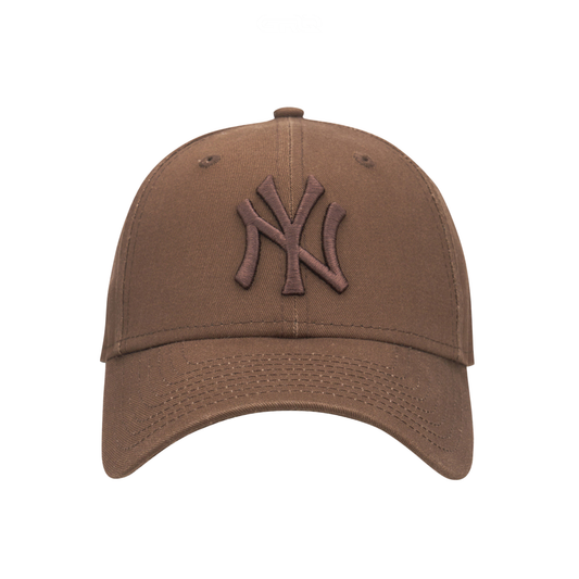 New York Yankees Cap | NY logo Brown - View 1