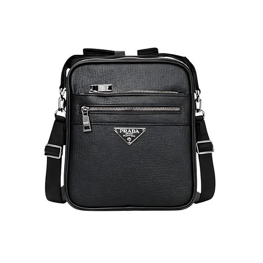 Prada Crossbody Bag | Black Leather - View 1