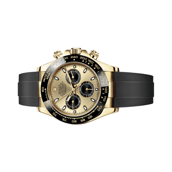 Rolex | Gold Champagne Black Dial - Free & Fast UAE Shipping
