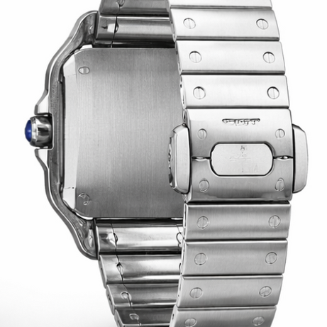Cartier Watch | Santos de Cartier Steel Blue Dial