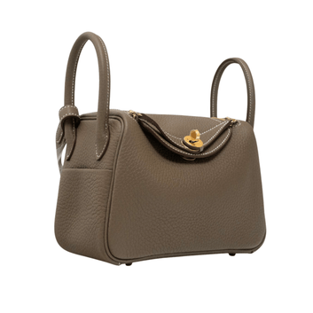 Hermès | Mini Lindy Tc 20 Elephant Gray - Free & Fast UAE Shipping