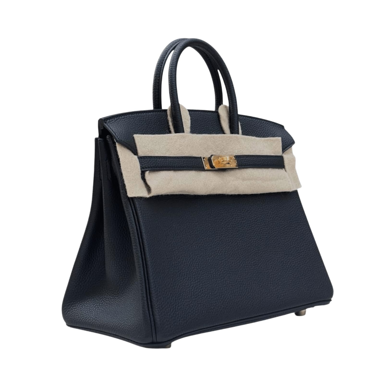 Hermès | Birkin 25 Bag In Noir (black) Togo Leather With Gold Hardware - Free & Fast UAE Shipping