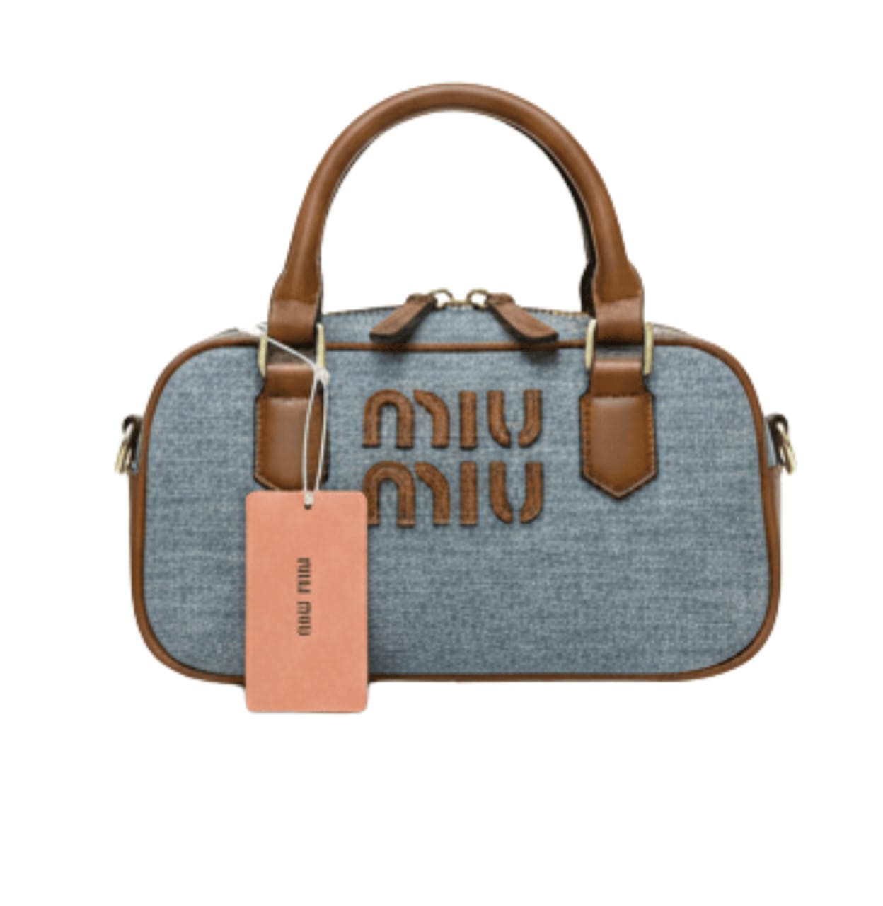 Miu Miu | Top-handle Bag Featuring A Large Logo - Free & Fast UAE Shipping