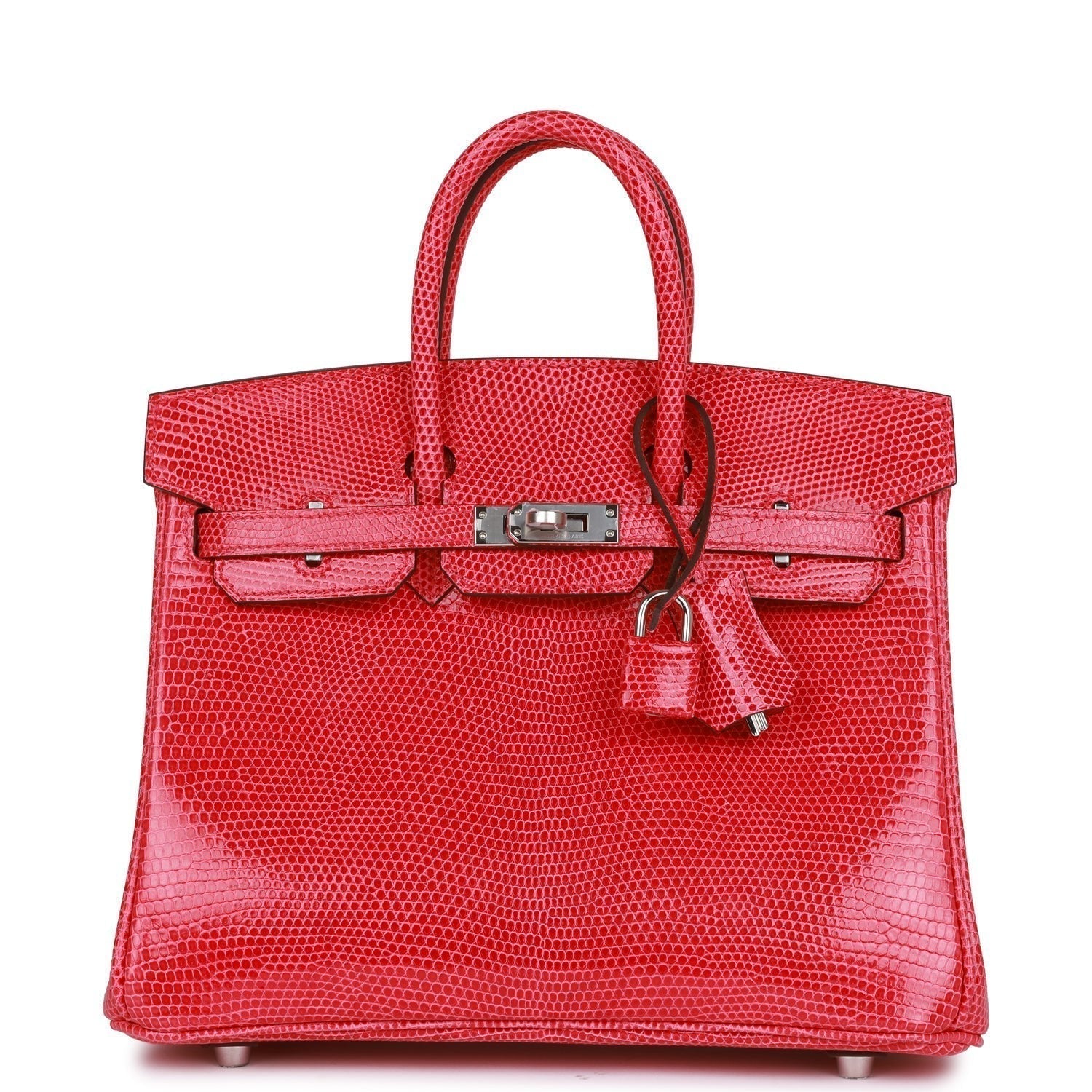 Hermès | Birkin 25 Rose Extreme Lizard - Free & Fast UAE Shipping