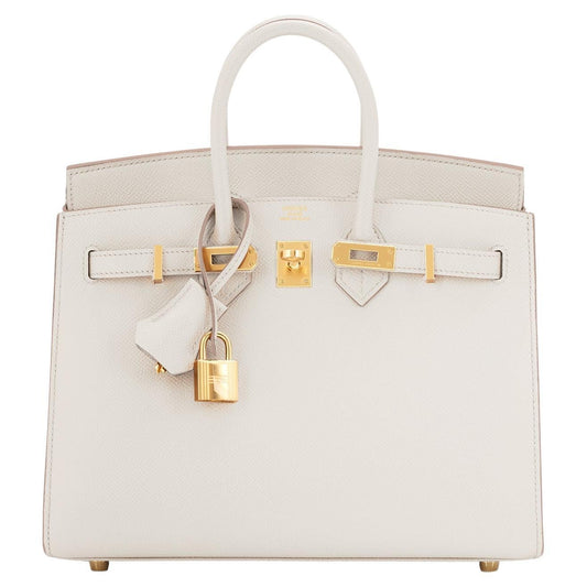 Hermès | Birkin Bag 25 White - Free & Fast UAE Shipping